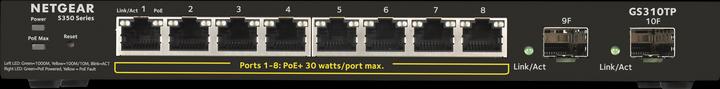 Image du produit Netgear GS310TP-100EUS (10 ports)