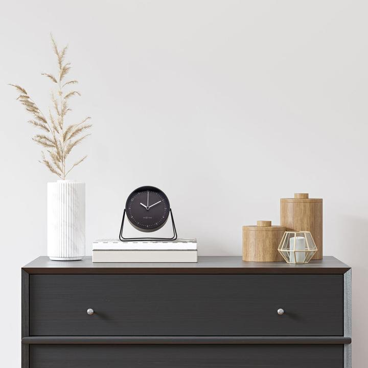 Produktbild Nextime Klassischer Wecker Berlin Schwarz