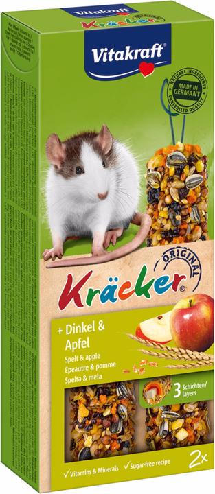 Image du produit Vitakraft Crackers Maïs et fruits Rat 2 pièces (0.11 kg, 1 x)