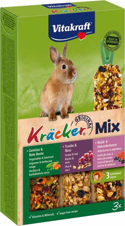Vitakraft Crackers Trio Mix Vegetables/Nuts/Waldb. (0.17 kg, 1 x)