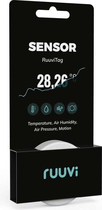 Produktbild Ruuvi RuuviTag Bluetooth Umwelt Sensor 4 in 1