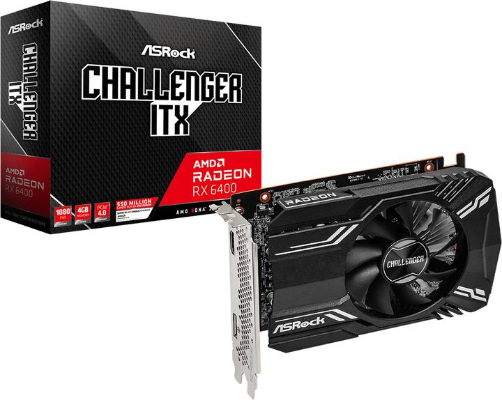 Produktbild AsRock RX6400 CLI (4 GB)