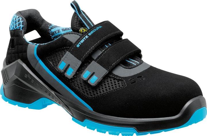 Produktbild Steitz Secura Sandale schwarz/blau VD PRO 1000 SF ESD, S1P NB, EU-Schuhgrösse: 42 (S1P, 42)