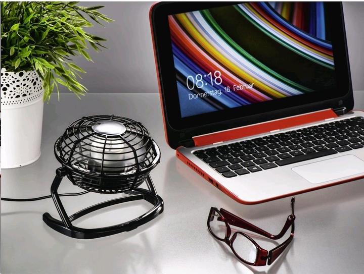 Actual product image Hama USB table fan