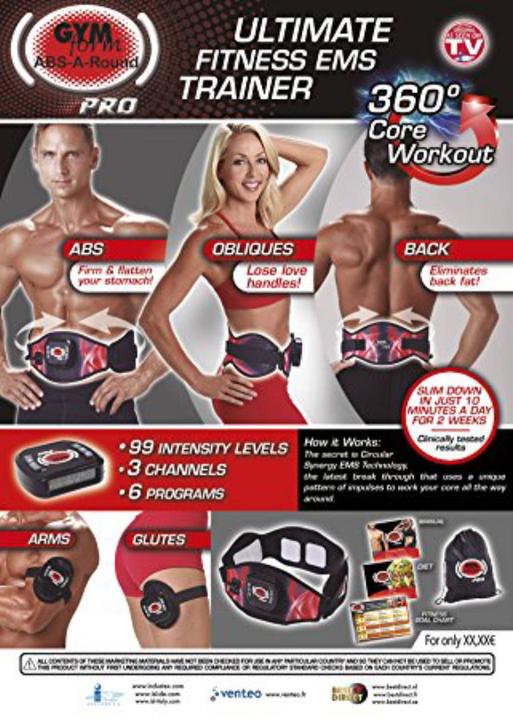 Actual product image Gymform Abs-A-Round Pro Platinum