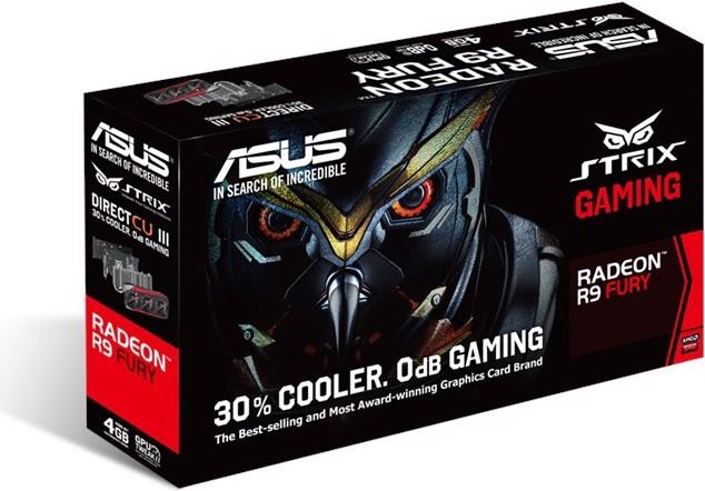 Produktbild ASUS Radeon R9 Fury STRIX DC3 (4 GB)