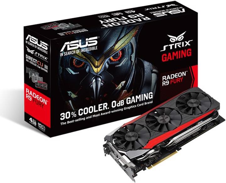 Produktbild ASUS Radeon R9 Fury STRIX DC3 (4 GB)