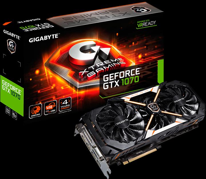 Gigabyte GeForce GTX 1070 Xtreme Gaming (8 GB)