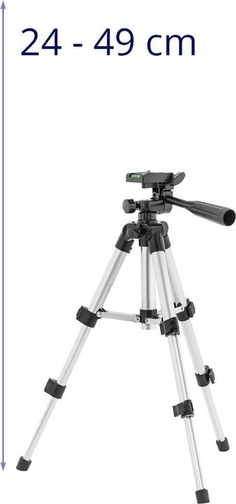 Actual product image Steinberg Tripod - 239-490 mm - thread 1/4" (Metal)