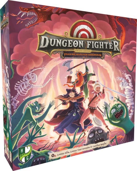 Produktbild Horrible Guild HR046 - Dungeon Fighter: Vulkan der vielfältigen Verbrennungen, 1-6 Spieler, 10 Jahren (DE-Ausgabe) (Deutsch)