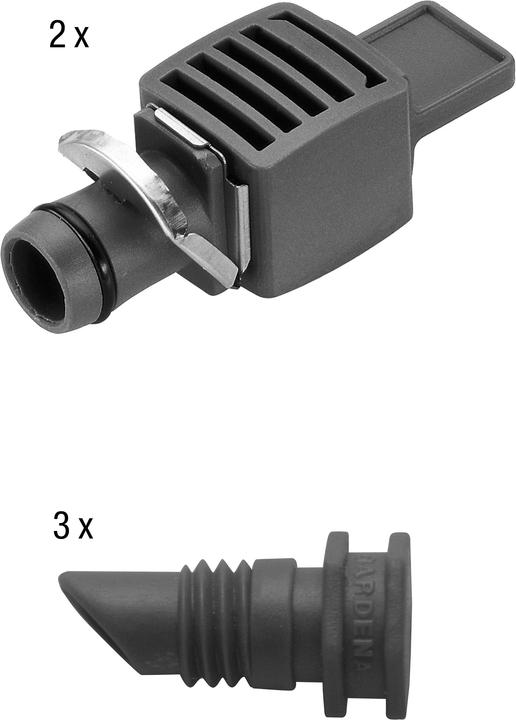 Immagine prodotto Gardena MDS Start-Set Vasi per piante (Set per l'irrigazione a goccia)