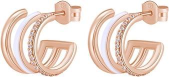 Immagine prodotto Rosato Gaia RZGA26 Orecchini a cerchio triplo in argento sterling