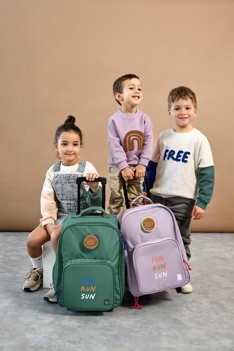 Actual product image Lässig Kinderkoffer little Gang dark green (22 l, Hand luggage (up to 50 litres))