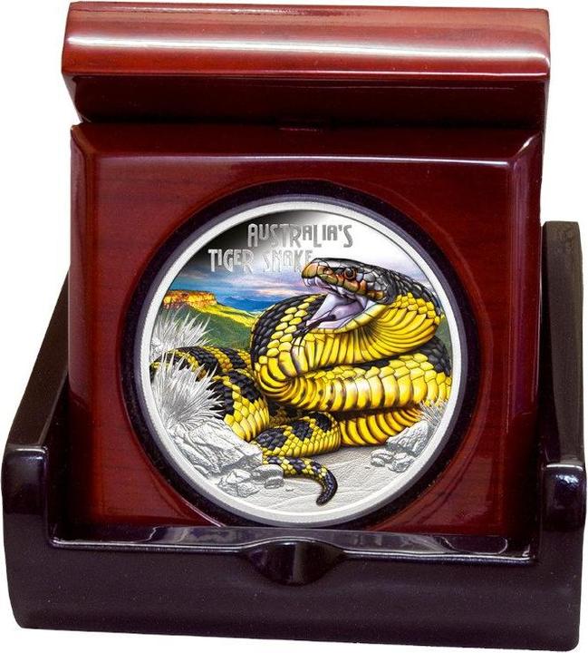 Actual product image The Perth Mint Silber Deadly & Dangerous 1 oz PP - Tigerotter 2025 (999.90, 2025)
