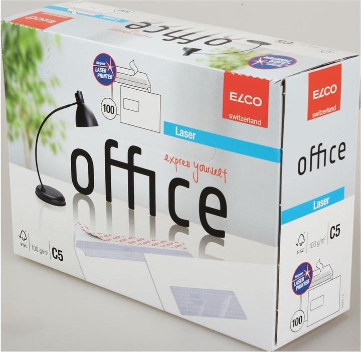 Actual product image Elco laser envelopes (100 x)