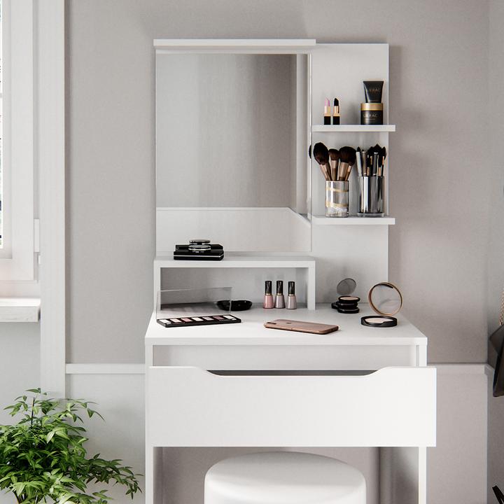 Produktbild Vicco Ruben mit Hocker (60 x 48 x 143 cm)