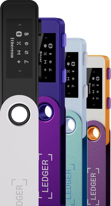 Actual product image Ledger Nano S Plus - Pastel Green (Litecoin, Bitcoin, Cardano, Ether, Dogecoin, TRON, Ethereum Classic, Monero, Ripple, Bitcoin cash, Stellar)