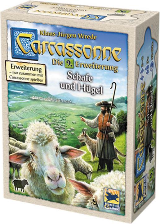 Actual product image Hans im Glück Carcassonne - Sheep and Hills (9th enlargement) (German)