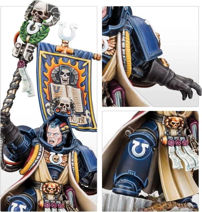 Actual product image Games Workshop Warhammer 40k - Ultramarines Chief Librarian Tigurius (Plastic)