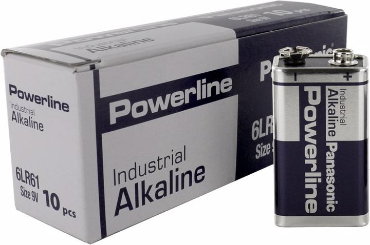 Produktbild Panasonic Powerline Industrial Alkaline (10 Stk., 9V Block)