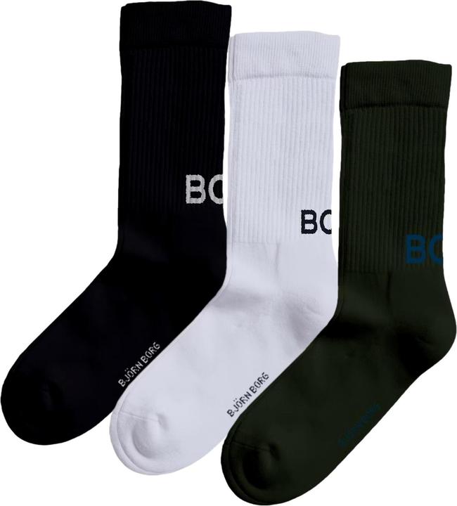 Björn Borg Socken 3 Pack CLASSIC CREW SOCK (3er Pack, 41 - 45)