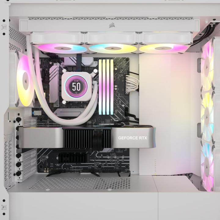 Productafbeelding Corsair CPC iCUE H150i ELITE LCD XT Wit