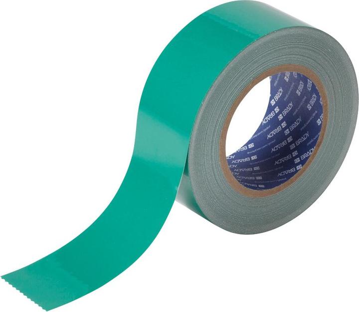 Actual product image Brady B-514, ToughStripe, floor marking tapes, polyester, green, 50.8mm x 30m (104315) (50.80 mm)