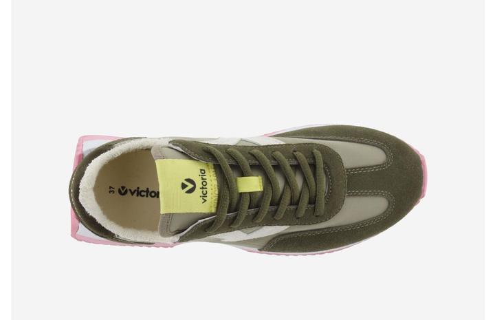 Image du produit Victoria baskets nylon et daim cosmos (40)