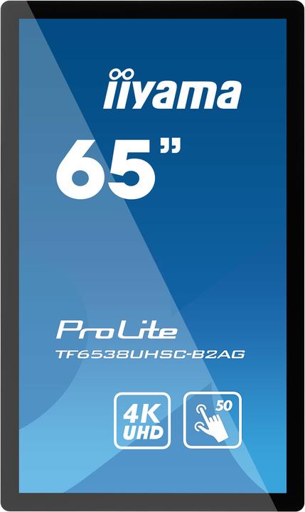 Produktbild iiyama Prolite TF6538UHSC-B2AG (3840 x 2160 Pixel, 65")