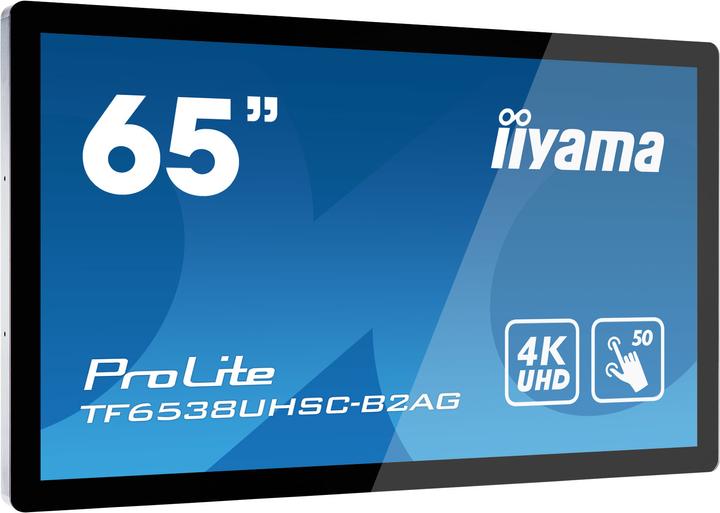 Produktbild iiyama Prolite TF6538UHSC-B2AG (3840 x 2160 Pixel, 65")