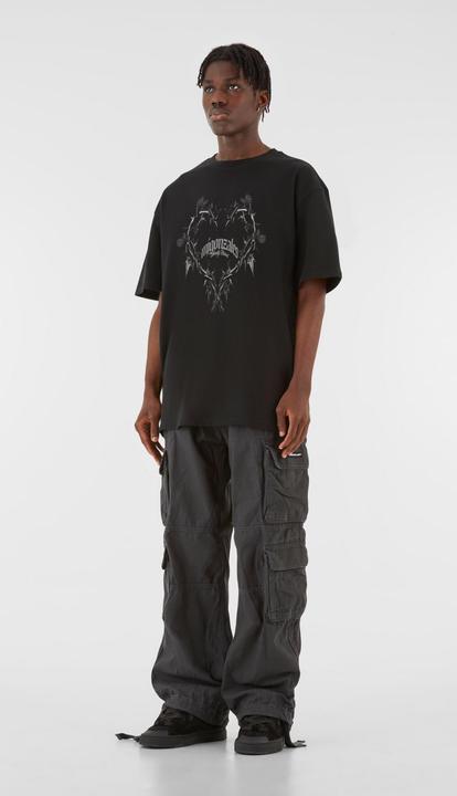 Actual product image Mjgonzales MJG Heavy Oversized Tee - Heart of Thornes - 165571 (XS)