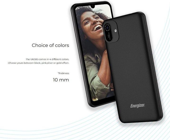 Actual product image Energizer Ultimate U608S Smartphone - Smartphone 2 GB RAM 32 GB 6.08 Inch 4G Dual Sim EU (Black) (32 GB, Black, 6.10", Dual SIM, 5 Mpx, 4G)