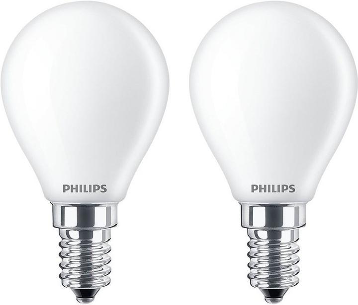 Actual product image Philips Lamp (E14, 4.30 W, 470 lm, 2 x, F)