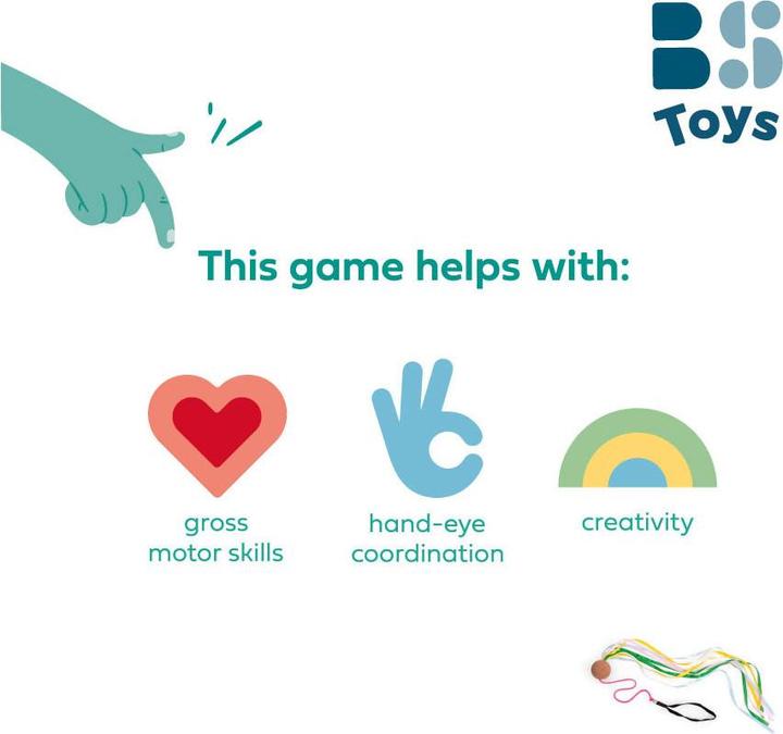 Actual product image GCS BS TOYS Activity game Poi Sling