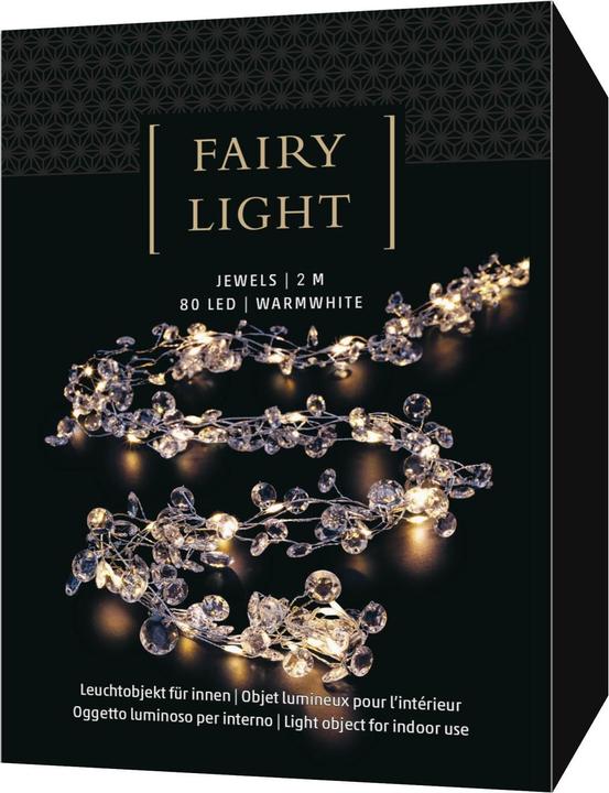 Produktbild STT LED-Lichterkette Silver Jewels, 80 LEDs, 2 m, Indoor (2 m)