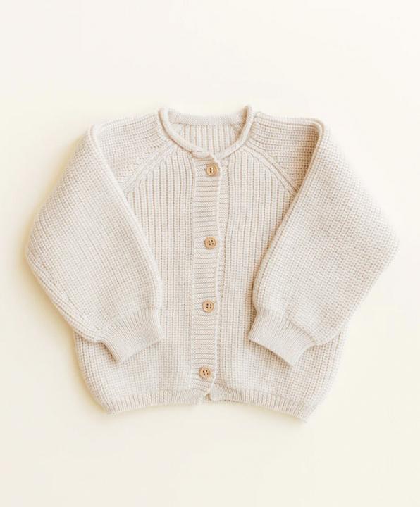 Actual product image Hvid Cardigan Inga Cream (68)