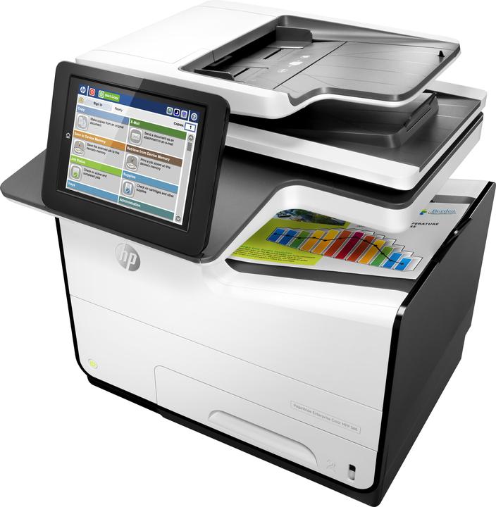 Actual product image HP Page Wide Enterprise Color MFP 586dn (Ink, Colour)