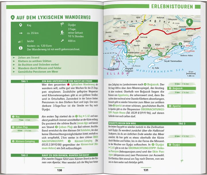 Energie-Label Reiseführer Türkische Südküste (Deutsch, Jürgen Gottschlich, Dilek Zaptcioglu-Gottschlich, 2025)