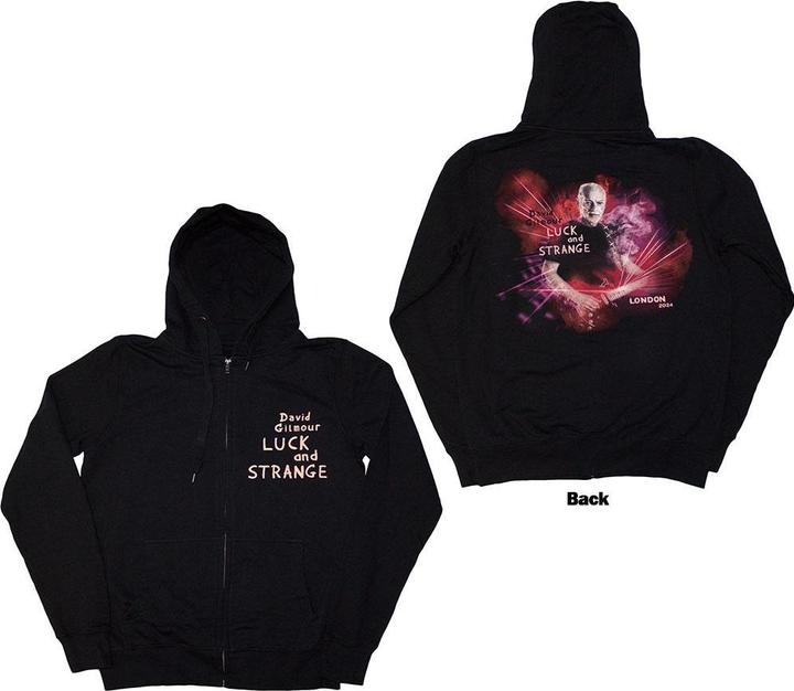 Immagine prodotto Universal Textiles Luck & Strange London Felpa con Cappuccio e Zip Intera Stampa posteriore Adulto Unisex (XXL)