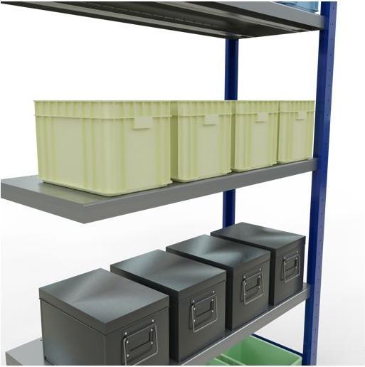 Image du produit Schulte Lagertechnik Système enfichable Élément suivant MULTIplus250 avec traverse de longueur