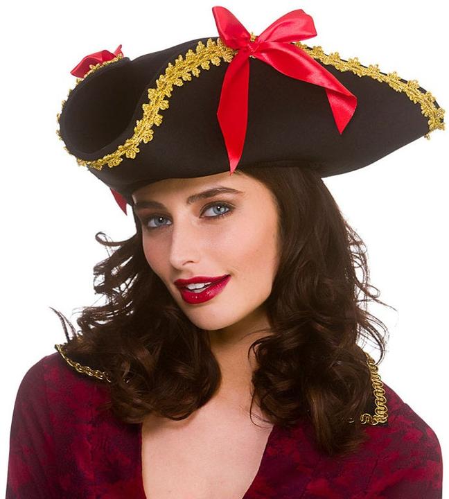 Actual product image Wicked Costumes Piratesque tricorn hat for ladies