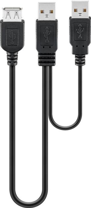 Immagine prodotto M-Cab Cavo USB, USB (solo alimentazione) (M) a USB tipo B (M) (0.30 m, USB 2.0)