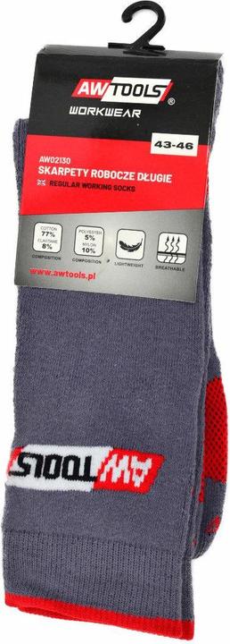 Awtools chaussettes longues taille 43-46 (1 x)