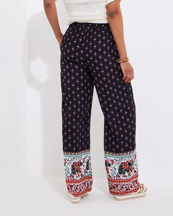 Actual product image Joe Browns Elephant Print Wide-Leg Trousers (Frequency band 38 (2600 MHz))