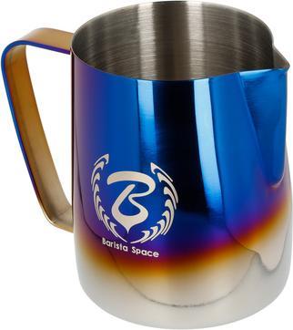 Image du produit Barista Space Titanium Half Blue Pot à lait 600 ml (0.60 l)