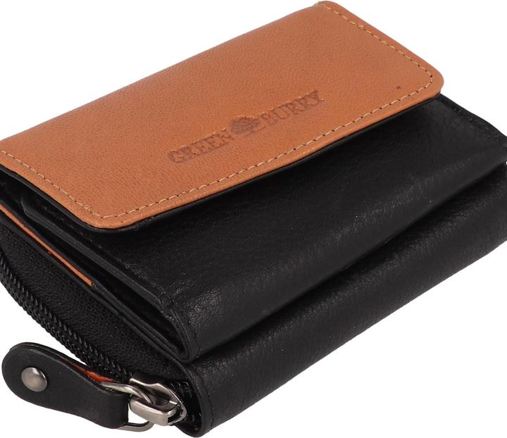Immagine prodotto Greenburry Nappa Geldbörse RFID Schutz Leder 11 cm