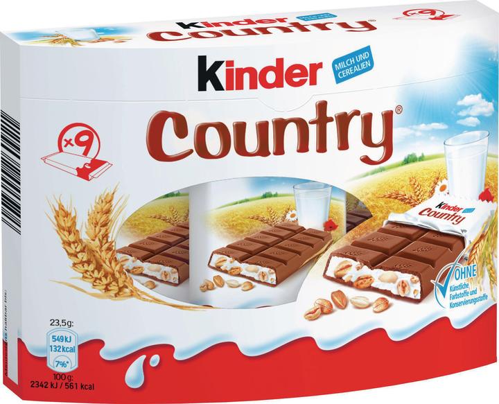 Produktbild Kinder Country (211 g)