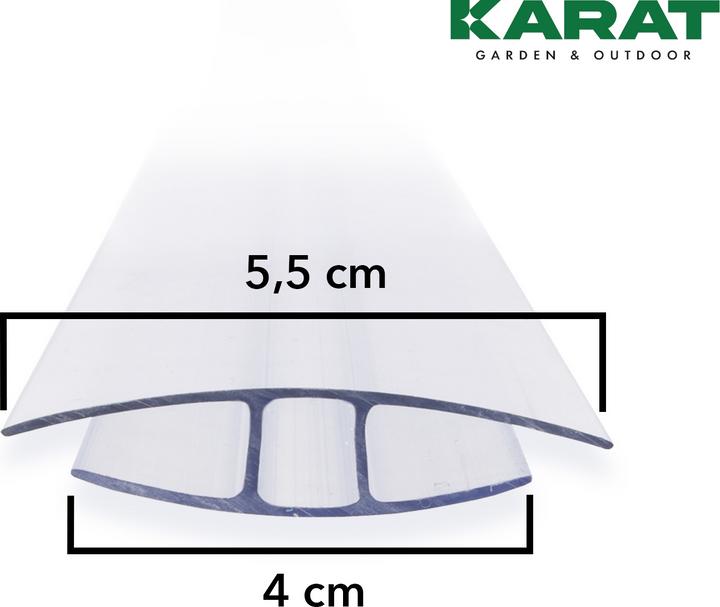 Produktbild Karat H-Profil (121 cm)