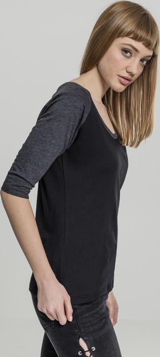 Actual product image Urban Classics Ladies 3/4 Contrast Raglan Tee (S)