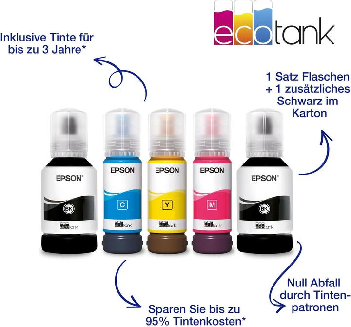 Image du produit Epson EcoTank ET-4856 (Réservoir d'encre, Couleur)